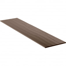 Сайдинг фиброцементный Fibrostar Wood КС 3000х190х8 мм Молочный шоколад
