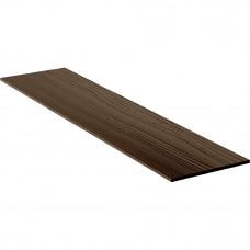 Сайдинг фиброцементный Fibrostar Wood КС 3000х190х8 мм Жженая земля