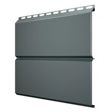 Сайдинг металлический ЭкоБрус Grand Line PE 0.45 мм RAL 7005