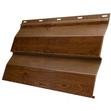 Сайдинг металлический Корабельная Доска Grand Line Print Premium 0.45 мм Almond Wood Fresh
