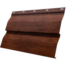 Сайдинг металлический Корабельная Доска Grand Line Print Premium 0.45 мм Cherry Wood Fresh