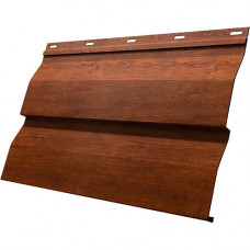 Сайдинг металлический Корабельная Доска Grand Line Print Premium 0.45 мм Golden Wood Fresh