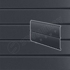 Сайдинг металлический ЕвроБрус Stynergy Graphite45 0.45 мм RAL 7024