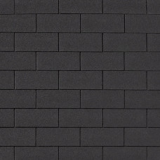 Гибкая черепица Quiet Tile Brick Черный