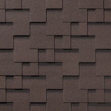 Гибкая черепица Quiet Tile Gallery Каштан