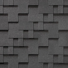 Гибкая черепица Quiet Tile Gallery Серый умбра