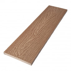 Заборная доска ДПК Deckart Palisad Pro двухсторонняя 3D тиснение 140х12 мм Орех