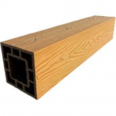 Столб опорный ДПК Deckart 3D 125х125 мм 3 метра Орех