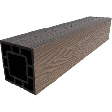Столб опорный ДПК Deckart 3D 125х125 мм 3 метра Венге