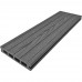 Террасная доска ДПК DPK-Pro Standart 150х26 мм двусторонняя Антрацит (2)