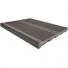 Ступень ДПК WPC-Deck 320х22 мм полнотелая Графит