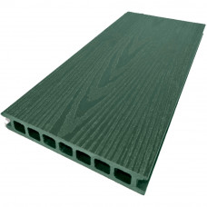 Террасная доска МПК WPC-Deck 182х28 мм 3D-накатка бесшовная Малахит